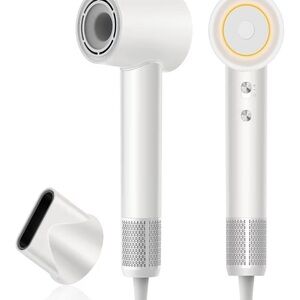 White Compact Hair Dryer NWT Dreame Brand New Travel Lightweight Hair Tool